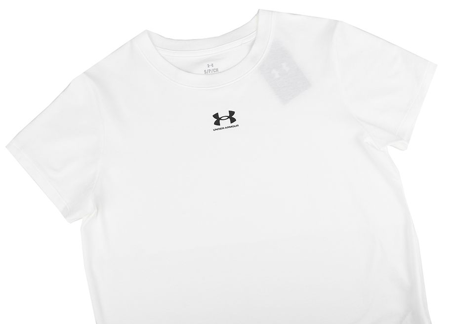 Under Armour Koszulka damska Rival Core SS 1383648 100 Under Armour Koszulka damska Rival Core SS 1383648 100