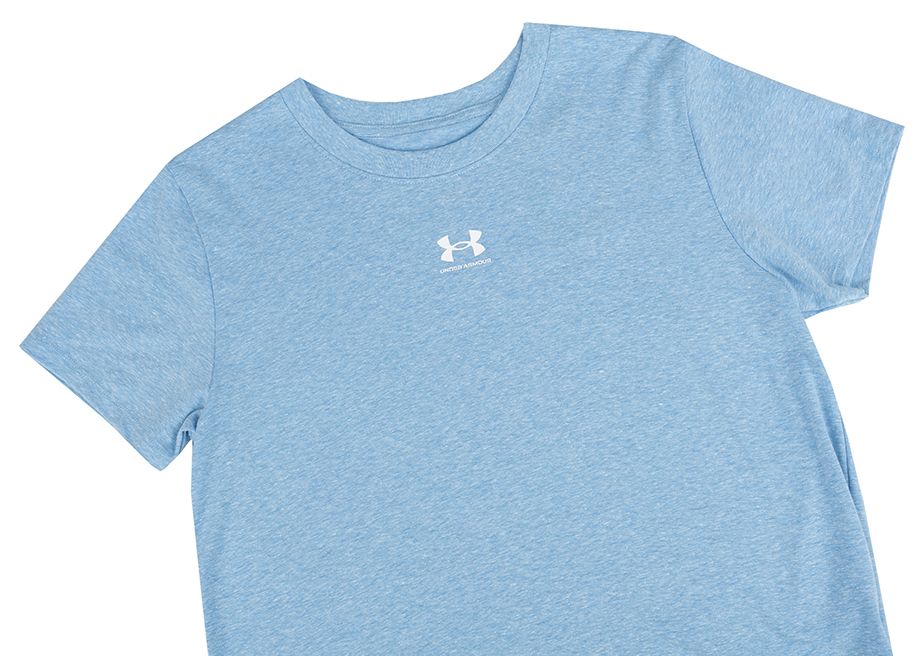 Under Armour Koszulka damska Rival Core SS 1383648 453 Under Armour Koszulka damska Rival Core SS 1383648 453