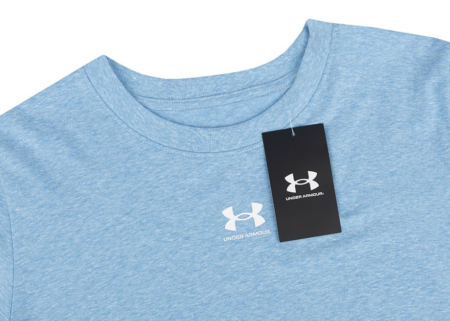 Under Armour Koszulka damska Rival Core SS 1383648 453 Under Armour Koszulka damska Rival Core SS 1383648 453