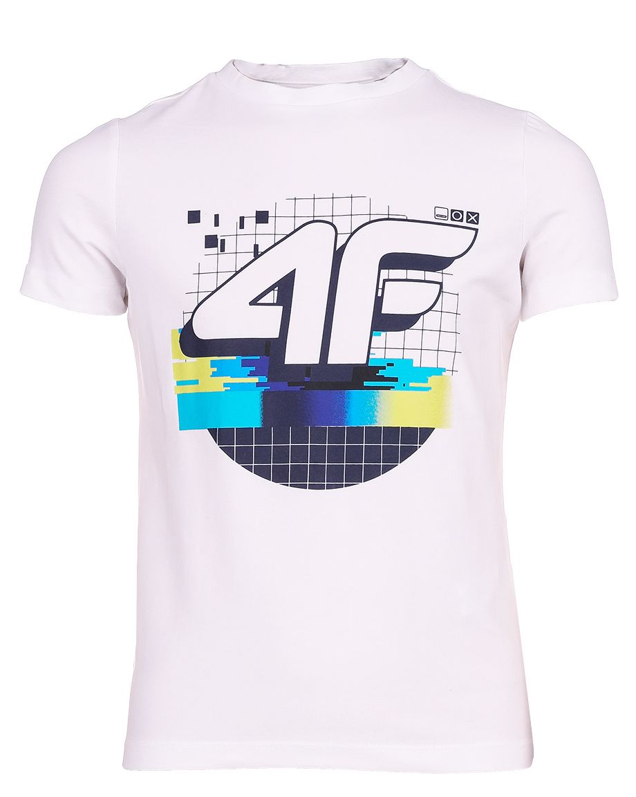 4F Koszulka dla chłopca HJZ21 JTSM003 10S