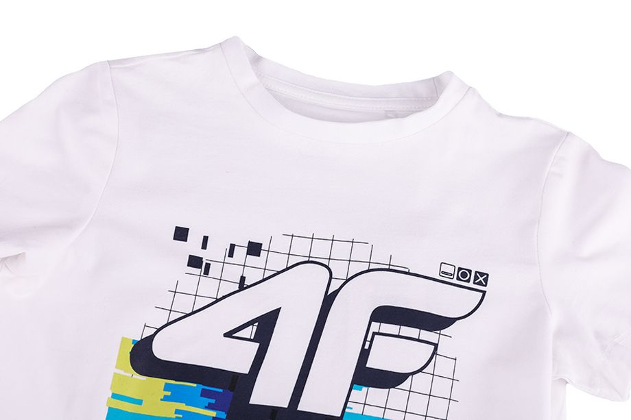 4F Koszulka dla chłopca HJZ21 JTSM003 10S