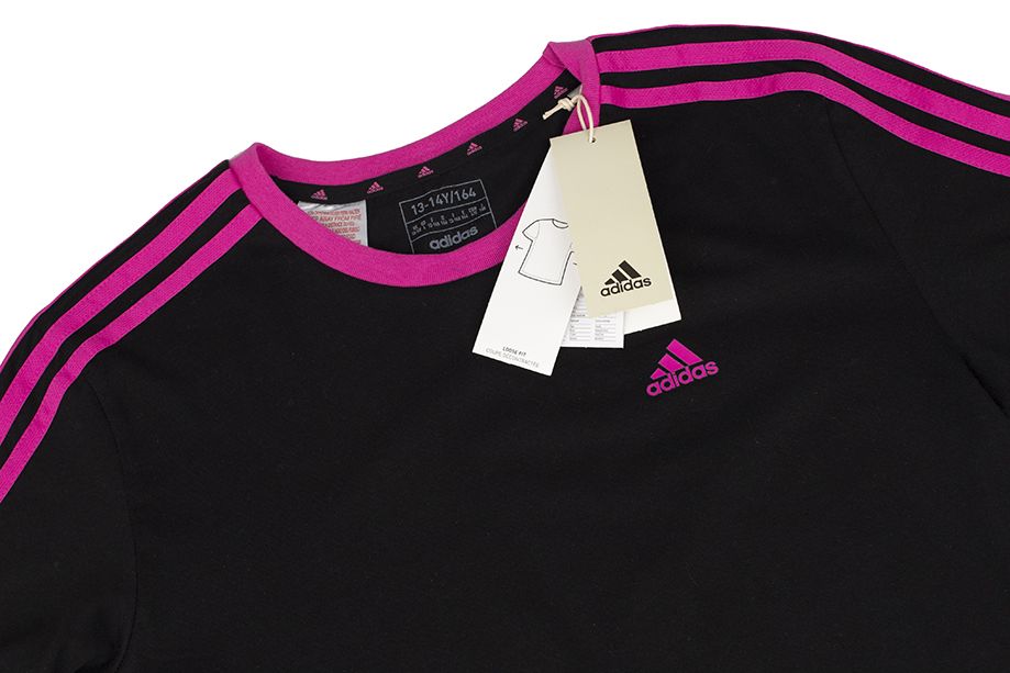 adidas Koszulka dla dzieci Essentials 3-Stripes Cotton Loose Fit Tee IC3640