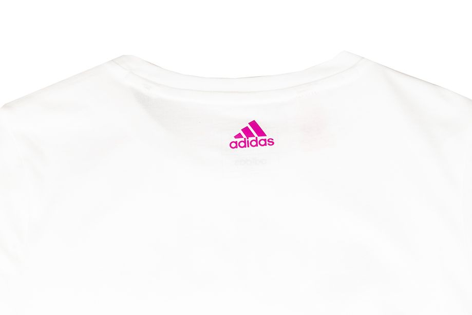 adidas Koszulka dla dzieci Essentials Linear Logo Cotton Slim Fit Tee IC3150