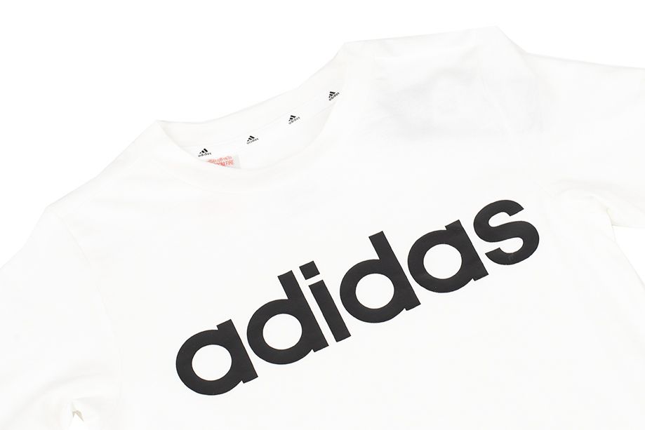 adidas Koszulka dla dzieci Essentials Linear Logo Cotton Tee IC9969