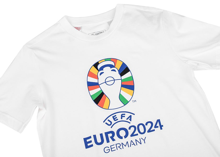 adidas Koszulka dla dzieci Euro24 Official Emblem IT9306