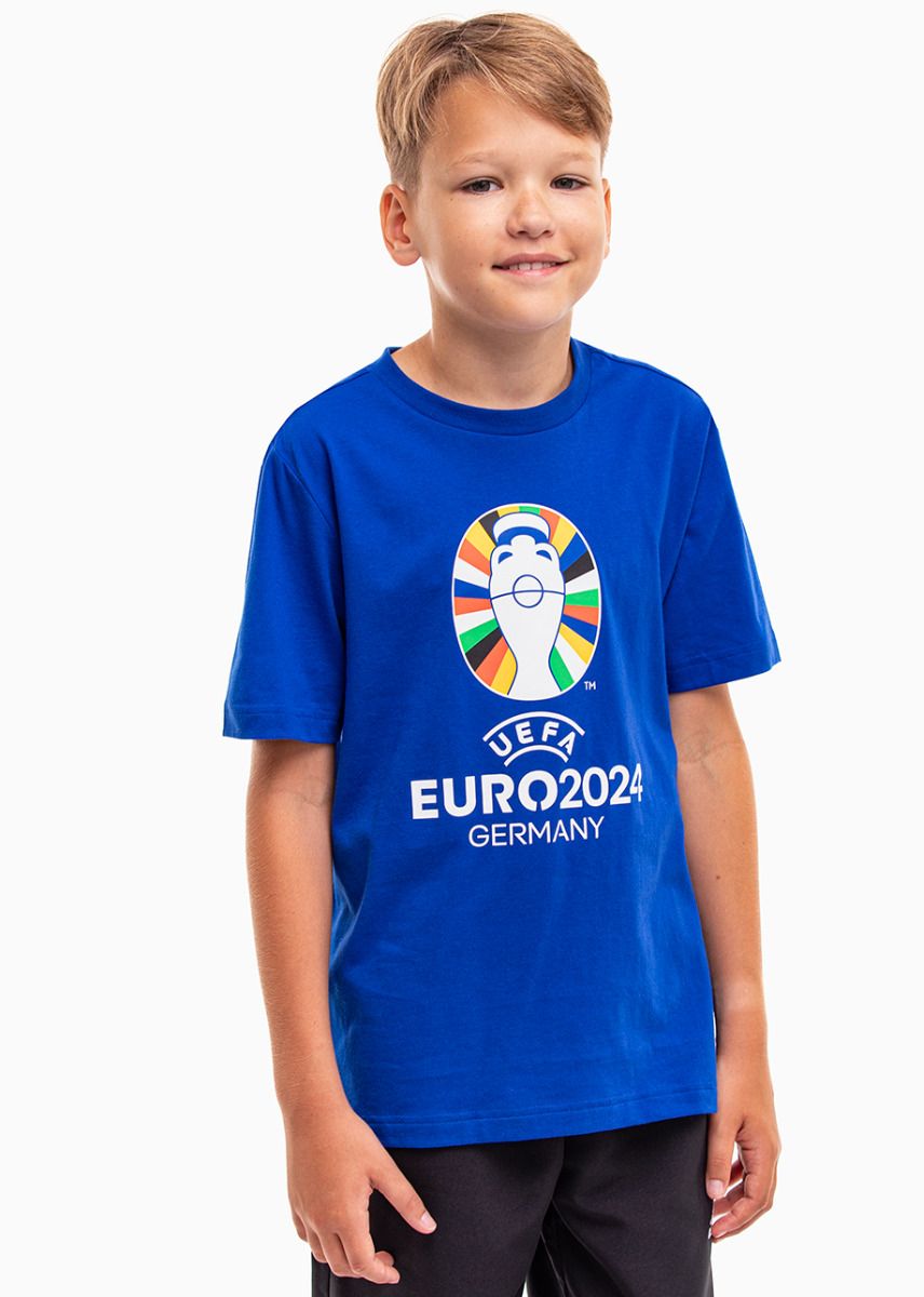 adidas Koszulka dla dzieci Euro24 Official Emblem IT9309