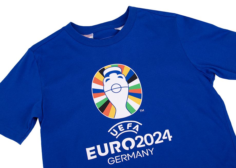 adidas Koszulka dla dzieci Euro24 Official Emblem IT9309