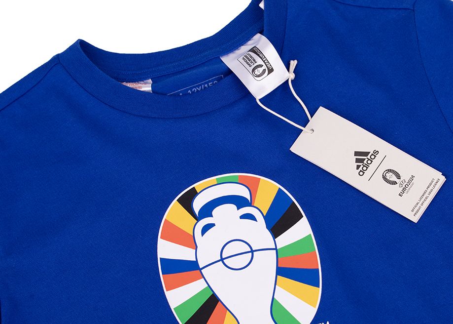 adidas Koszulka dla dzieci Euro24 Official Emblem IT9309