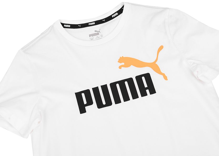 PUMA Koszulka dla dzieci ESS+ 2 Col Logo Tee 586985 35