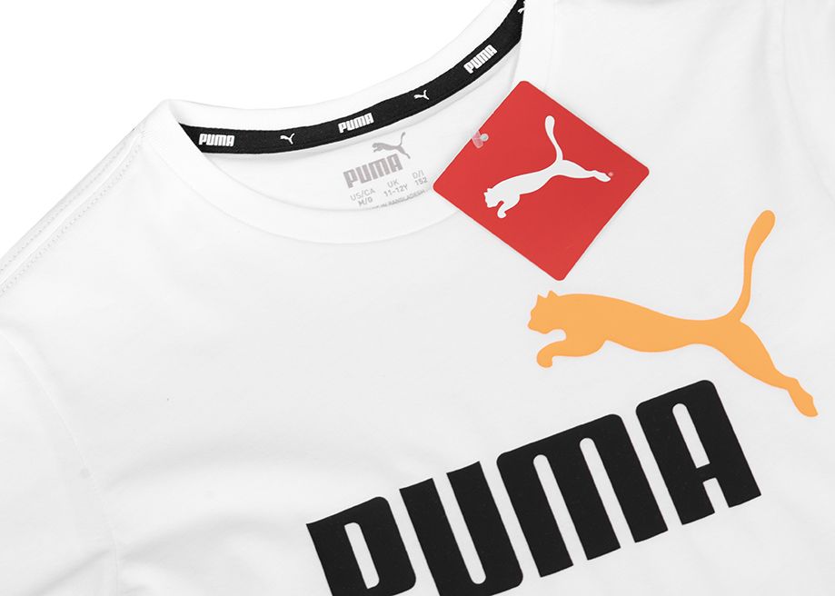 PUMA Koszulka dla dzieci ESS+ 2 Col Logo Tee 586985 35