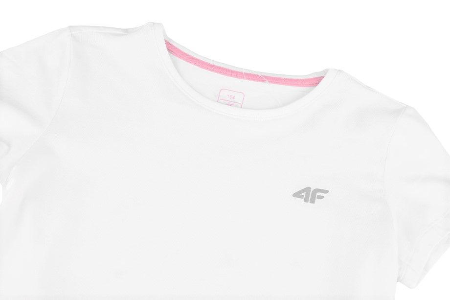 4F Koszulka dla dziewczynki HJZ21 JTSD001 10S