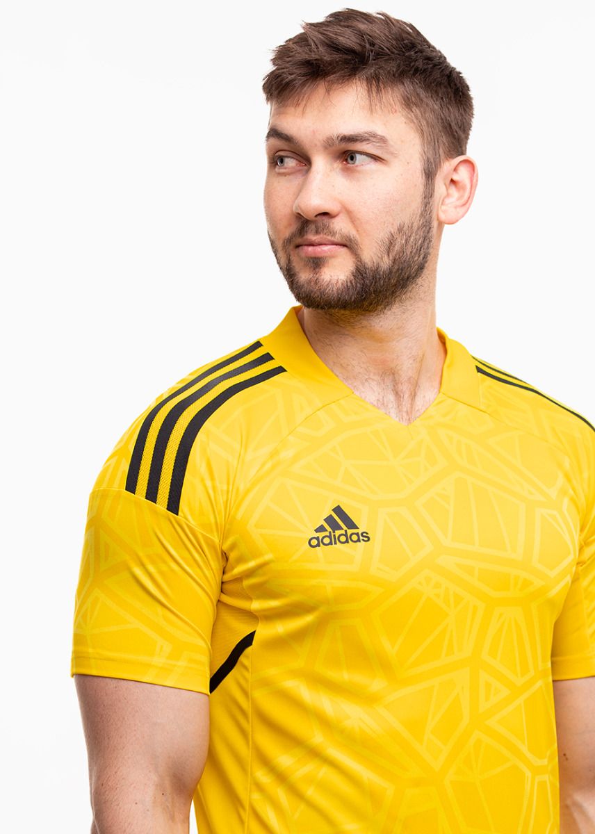 adidas Koszulka męska Condivo 22 Goalkeeper Jersey Short Sleeve HF0138