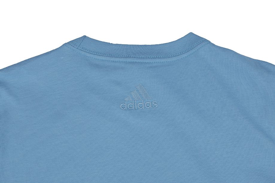 adidas Koszulka męska Essentials Single Jersey Linear Embroidered Logo Tee IC9295