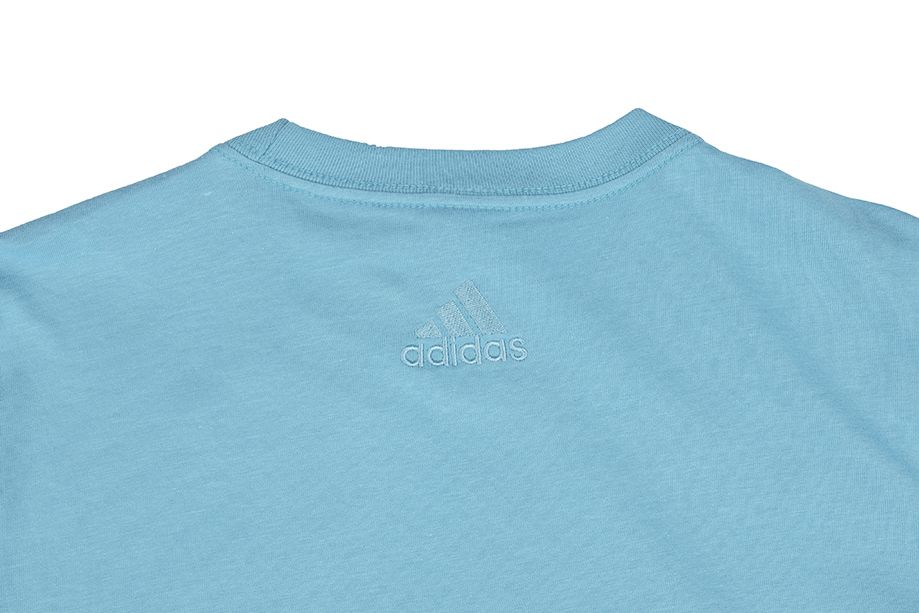 adidas Koszulka męska Essentials Single Jersey Linear Embroidered Logo Tee IC9287
