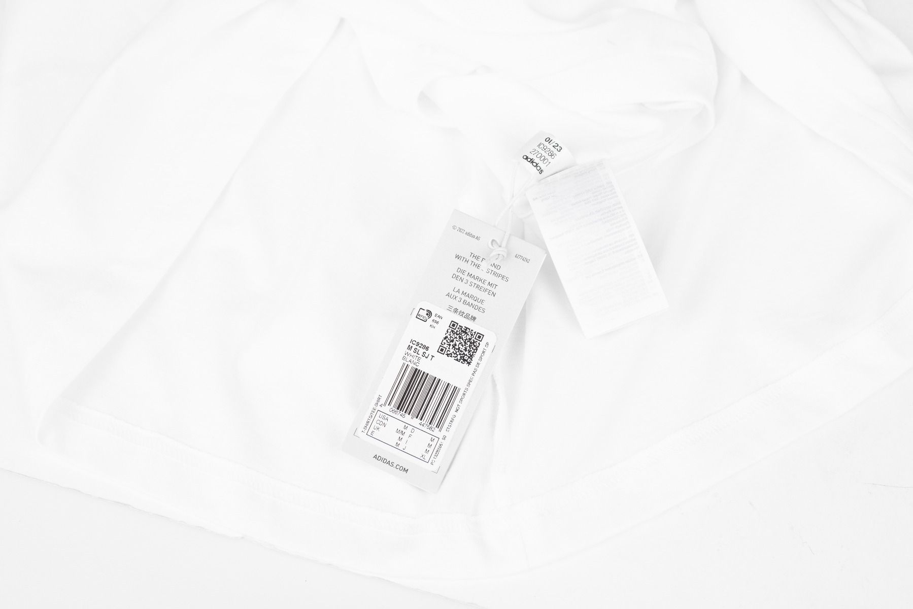 adidas Koszulka męska Essentials Jersey Embroidered Small Logo IC9286