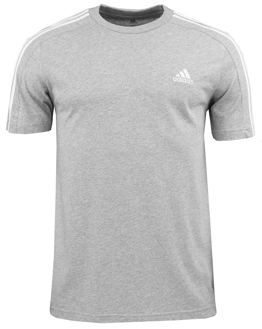 adidas Koszulka męska Essentials Single Jersey 3-Stripes Tee IC9337