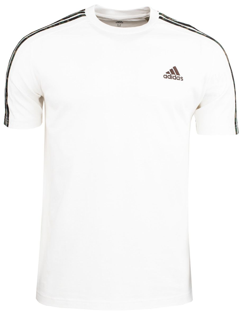 adidas Koszulka męska Essentials Single Jersey 3-Stripes Tee IC9343