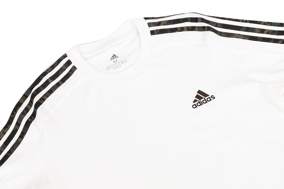 adidas Koszulka męska Essentials Single Jersey 3-Stripes Tee IC9343