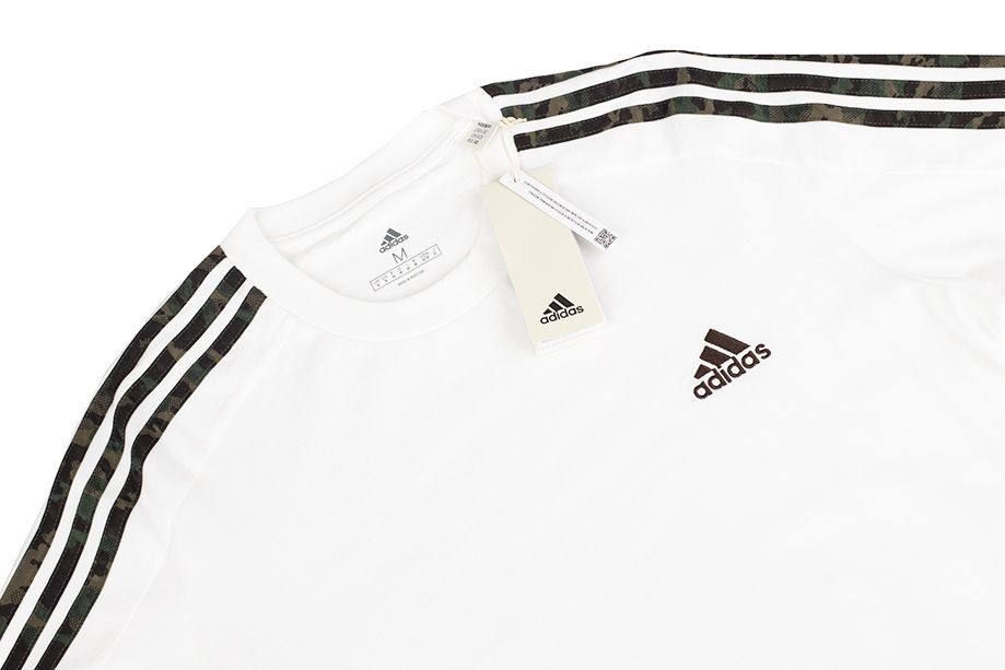 adidas Koszulka męska Essentials Single Jersey 3-Stripes Tee IC9343