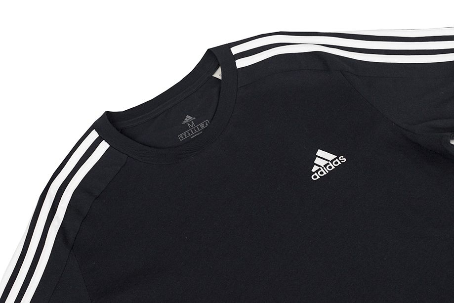 adidas Koszulka męska Essentials Single Jersey 3-Stripes Tee IC9334