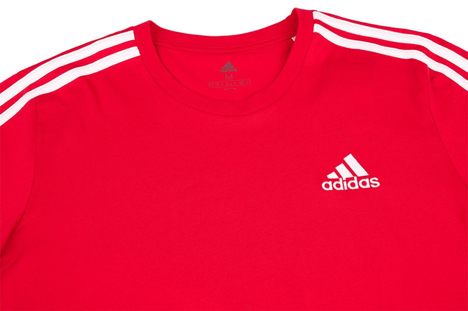 adidas Koszulka męska Essentials Single Jersey 3-Stripes Tee IC9339