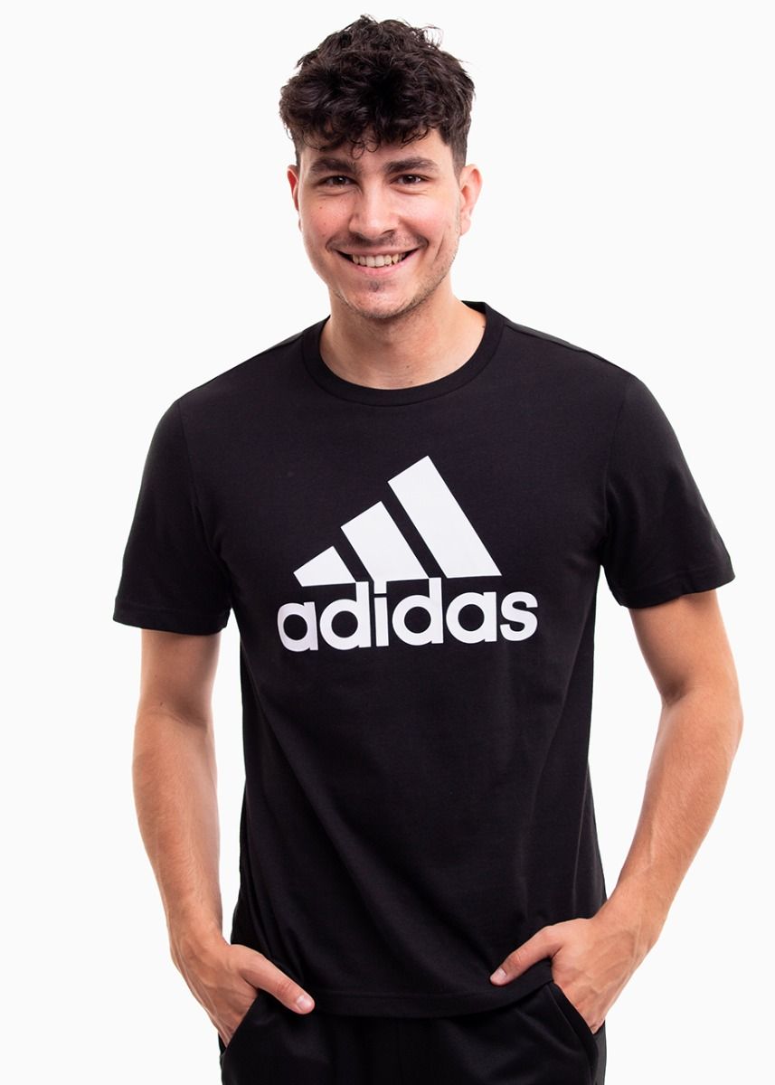 adidas Koszulka męska Essentials Single Jersey Big Logo IC9347