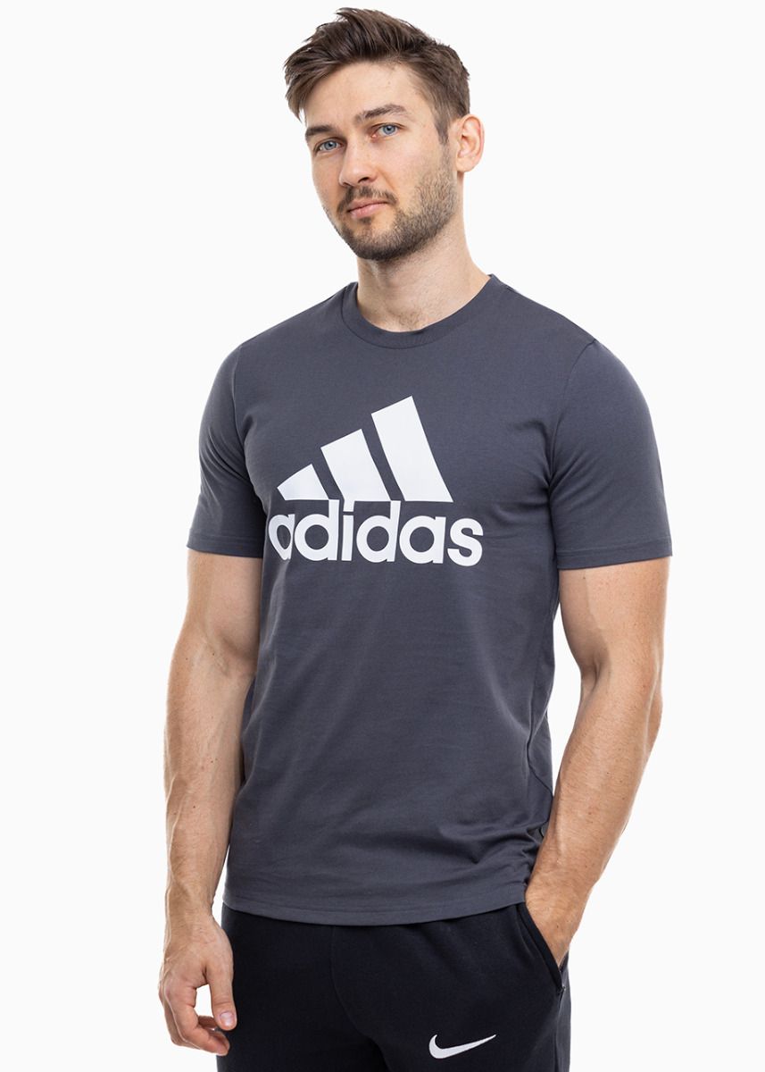 adidas Koszulka męska Essentials Single Jersey Big Logo IQ4742