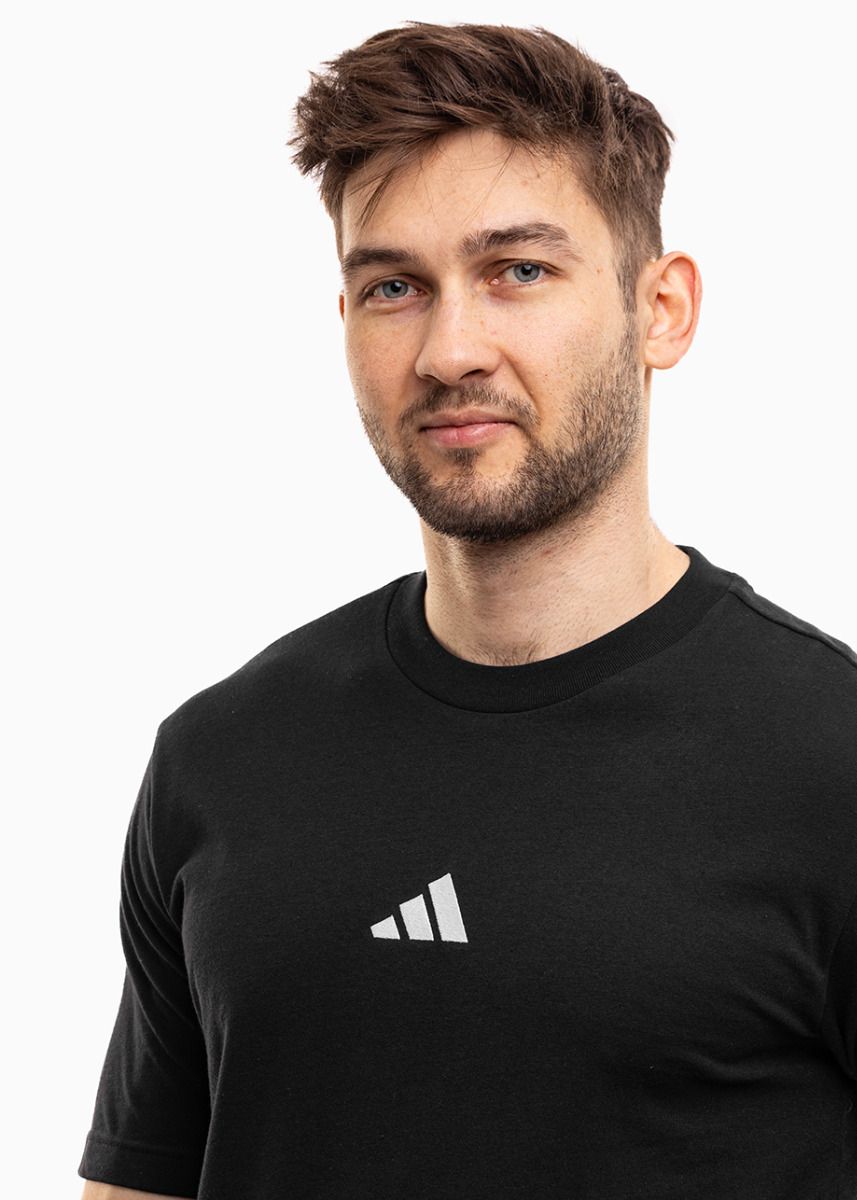 adidas Koszulka męska Essentials Small Logo Single Jersey JE9024 adidas Koszulka męska Essentials Small Logo Single Jersey JE9024