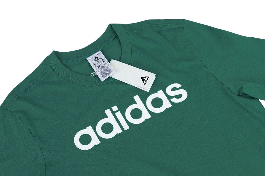 adidas Koszulka męska Essentials Single Jersey Linear Embroidered Logo Tee IJ8658