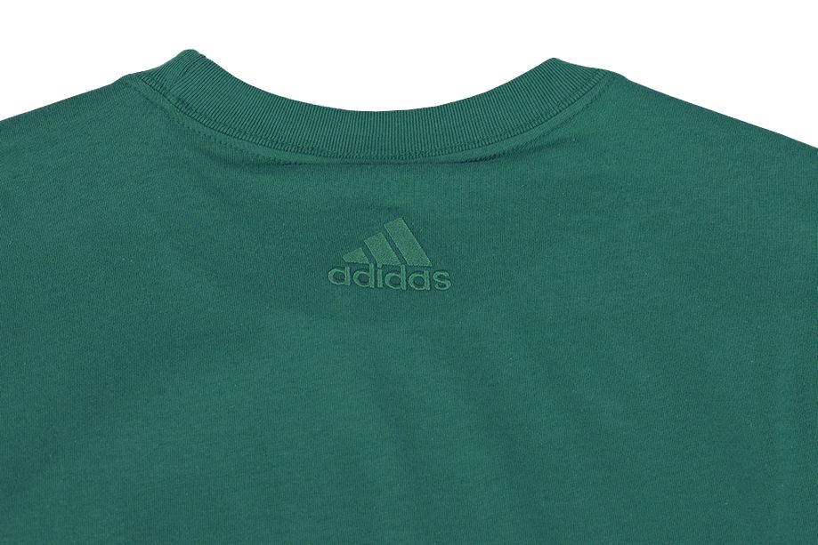 adidas Koszulka męska Essentials Single Jersey Linear Embroidered Logo Tee IJ8658