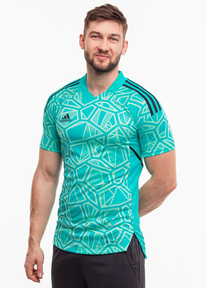 adidas Koszulka męska Condivo 22 Goalkeeper Jersey Short Sleeve HB1618