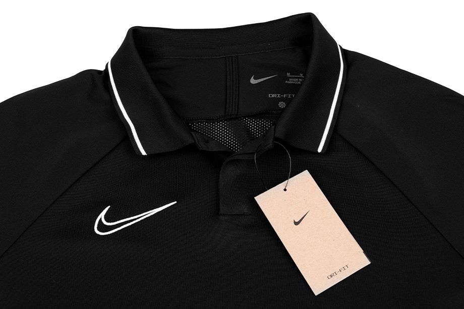 Nike Koszulka męska DF Academy 21 Polo SS czarna CW6104 014