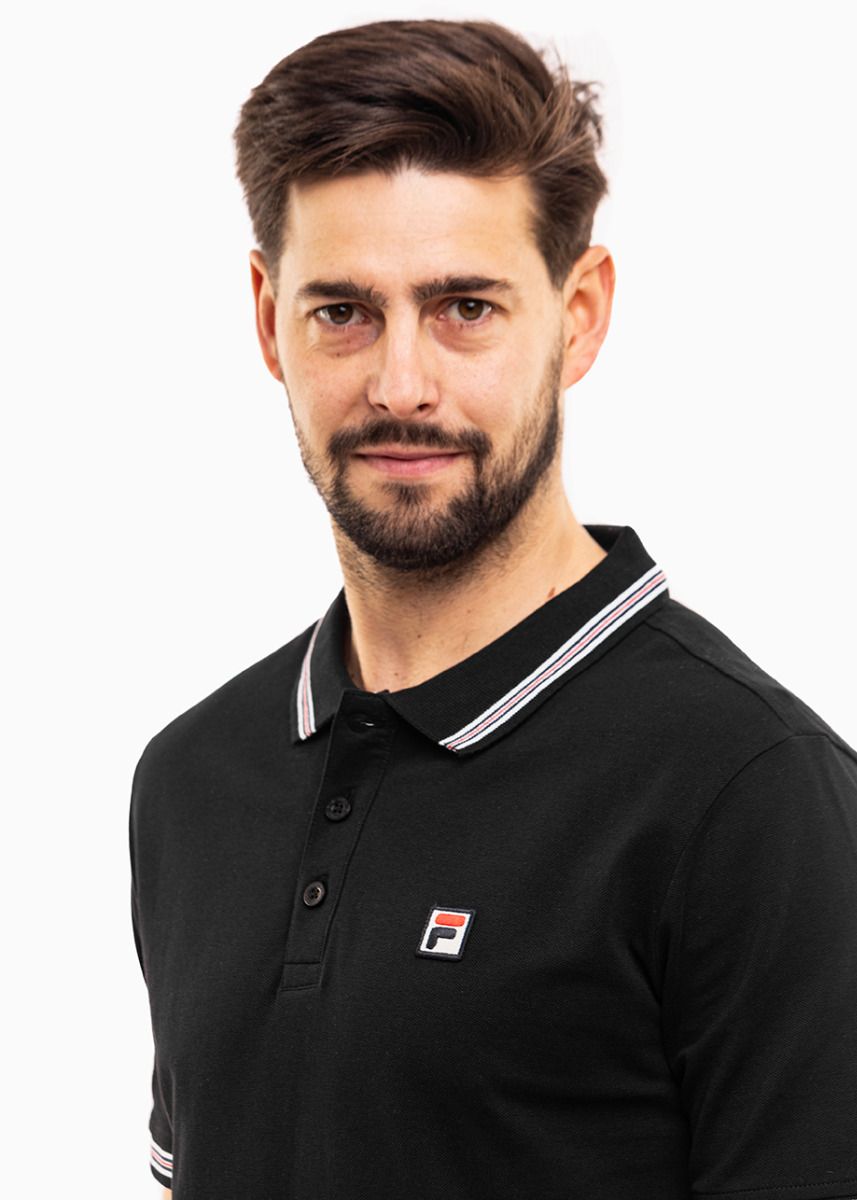 Fila Koszulka męska polo Lubbeek FAM0898 80010 Fila Koszulka męska polo Lubbeek FAM0898 80010