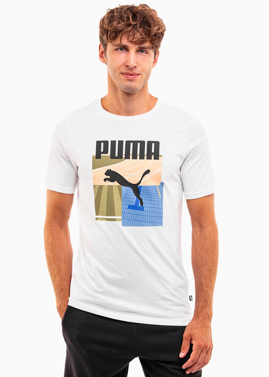 PUMA Koszulka męska GRAPHICS Summer Sports Tee II 627909 02