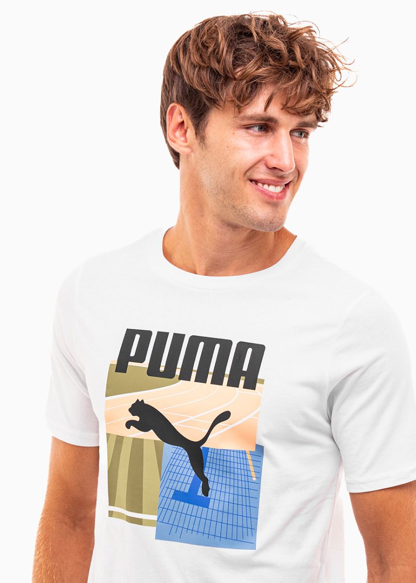 PUMA Koszulka męska GRAPHICS Summer Sports Tee II 627909 02