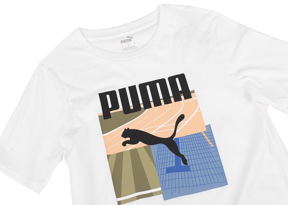 PUMA Koszulka męska GRAPHICS Summer Sports Tee II 627909 02