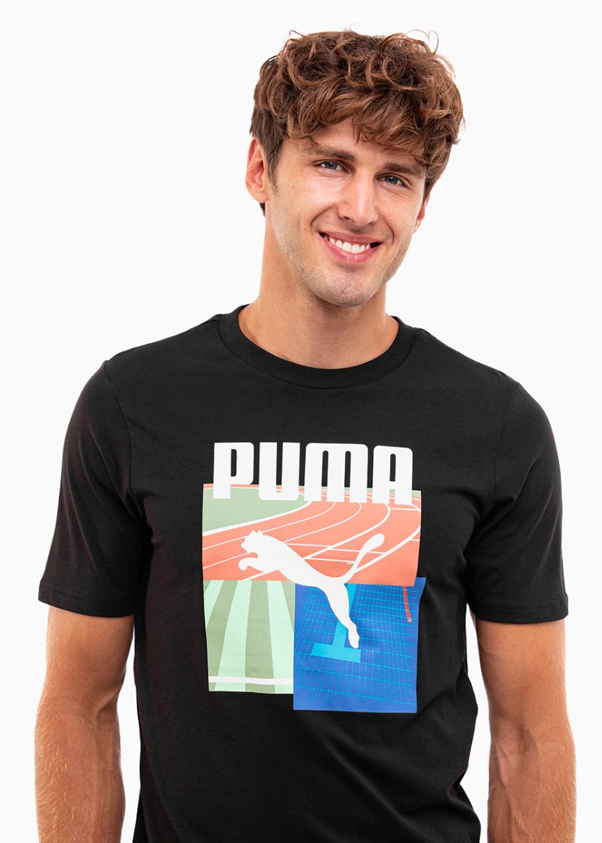 PUMA Koszulka męska GRAPHICS Summer Sports Tee II 627909 01