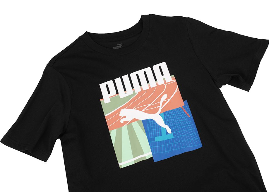 PUMA Koszulka męska GRAPHICS Summer Sports Tee II 627909 01