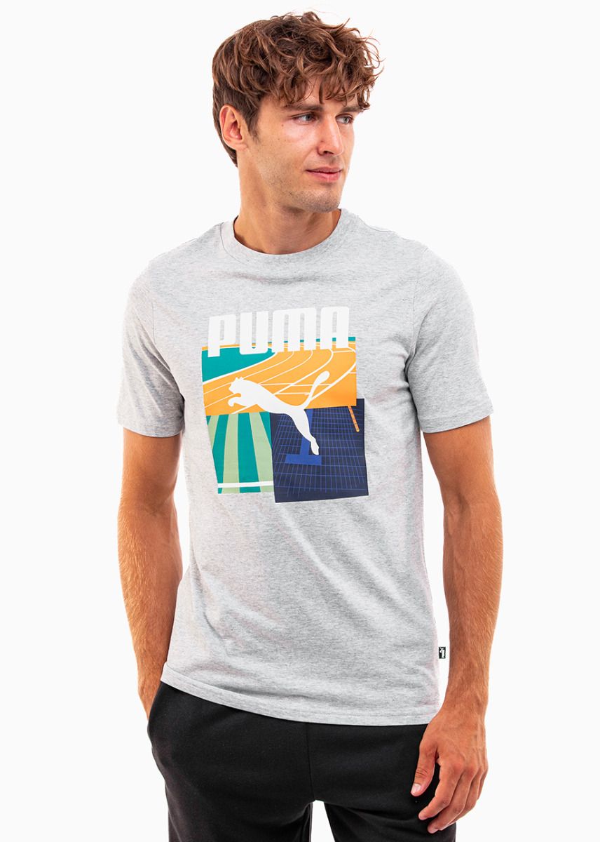 PUMA Koszulka męska GRAPHICS Summer Sports Tee II 627909 04