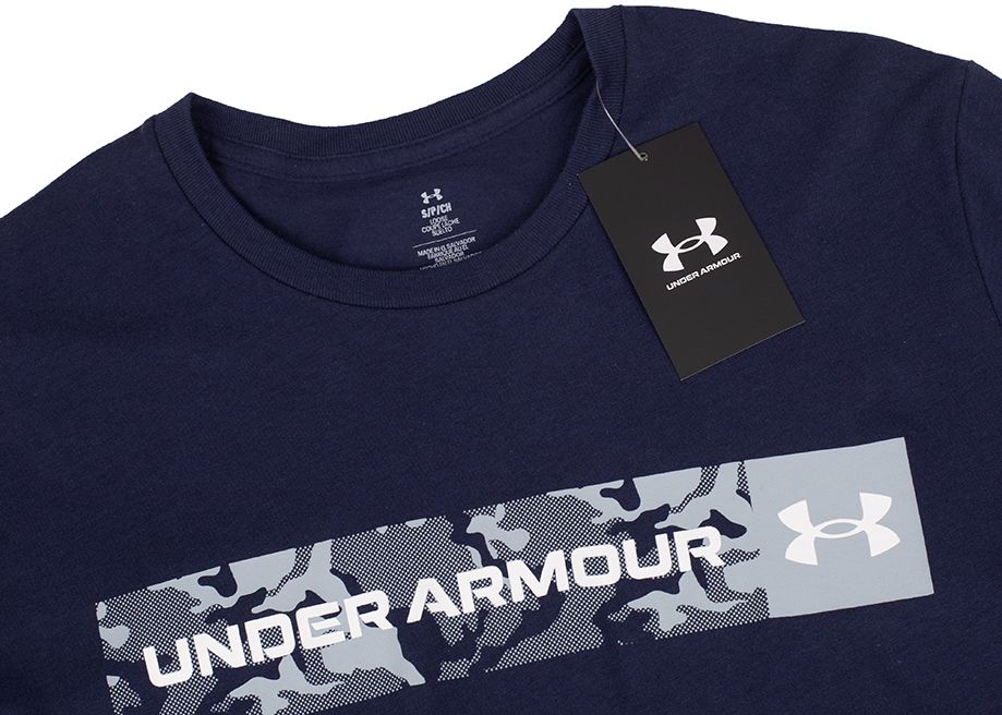 Under Armour Koszulka męska Camo Chest Stripe SS 1376830 410