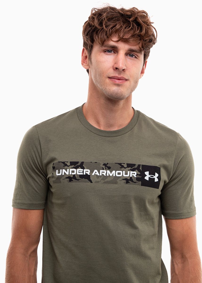 Under Armour Koszulka męska Camo Chest Stripe SS 1376830 390