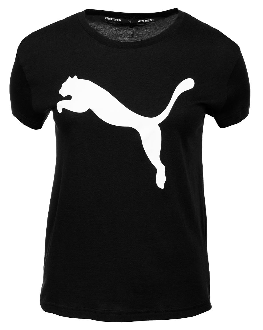 PUMA Koszulka damska RTG Logo Tee Black 586454 51