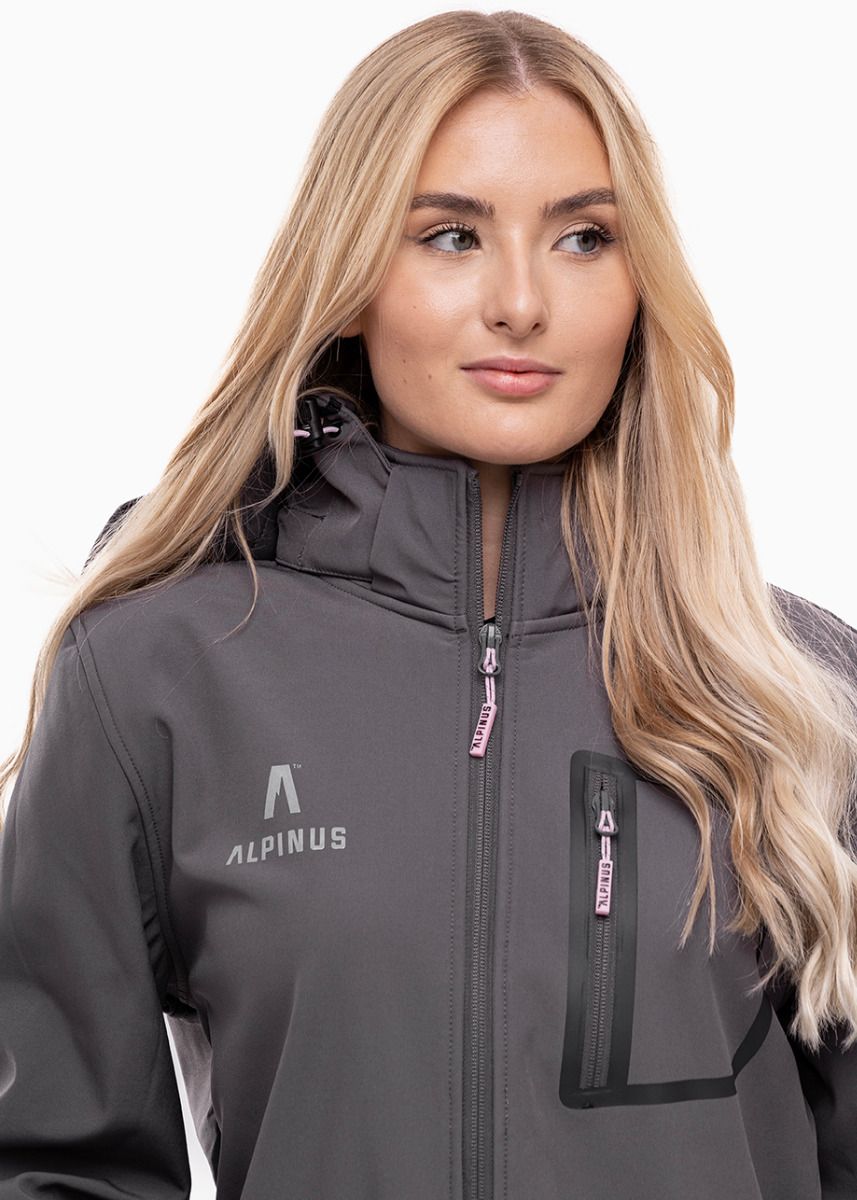 Alpinus Kurtka damska Softshell Bergamo BR18186