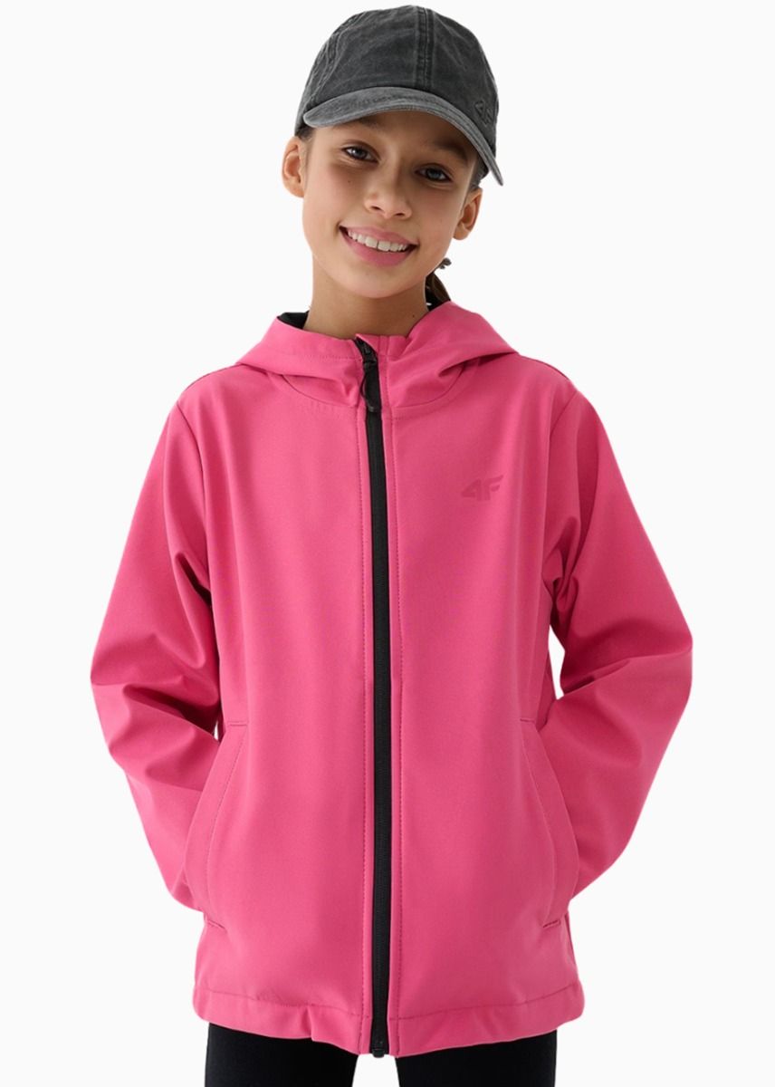 4F Kurtka dla dziewczynki softshell F305 4FJWSS25TSOFF305 54S 4F Kurtka dla dziewczynki softshell F305 4FJWSS25TSOFF305 54S