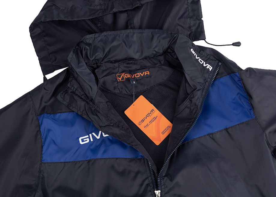 Givova Kurtka męska Rain Scudo RJ005 0402 Givova Kurtka męska Rain Scudo RJ005 0402
