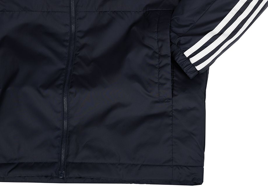 adidas Kurtka męska Essentials 3-Stripes Insulated Hooded IS1278