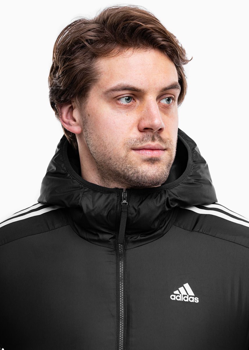 adidas Kurtka męska Essentials 3-Stripes Insulated Hooded IN7194 EUR M OUTLET adidas Kurtka męska Essentials 3-Stripes Insulated Hooded IN7194 EUR M OUTLET