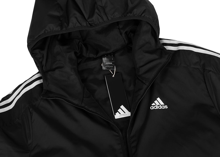 adidas Kurtka męska Essentials 3-Stripes Insulated Hooded IN7194