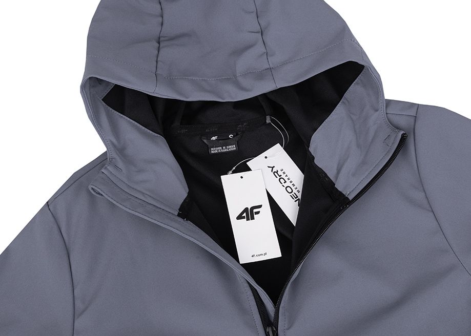 4F Kurtka męska softshell M283 4WAW24TSOFM283 23S