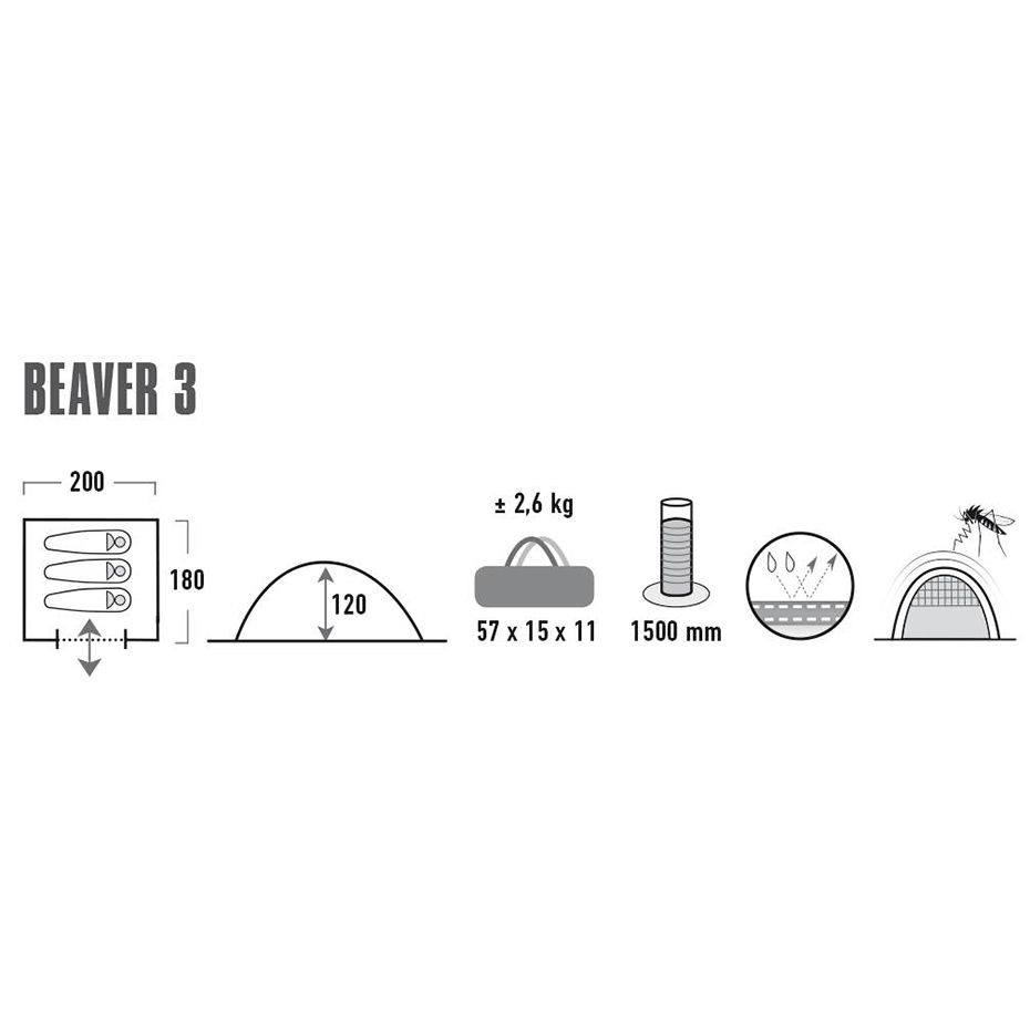 High Peak Namiot Beaver 3 10322